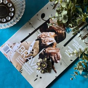 Vintage 50s 60s Green Floral Brooch Flower Costume Jewelry